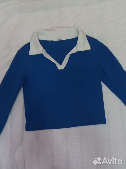 Поло женское укороченное