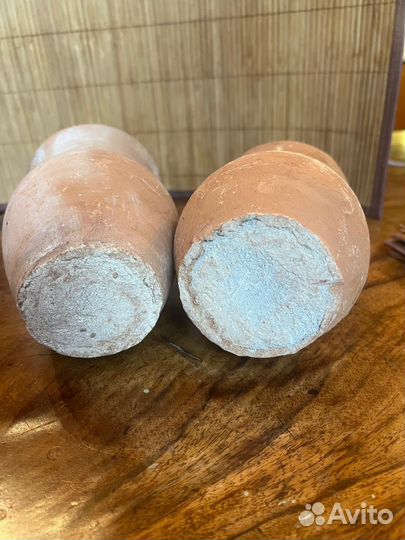 Глиняные крынки ручной работы, кувшины интерьерные