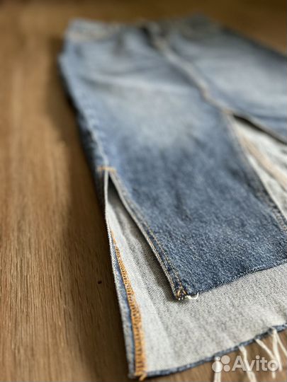 Джинсовая юбка zara