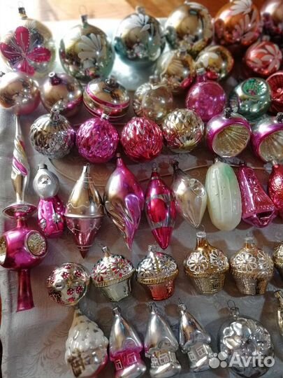 Елочные игрушки из детства