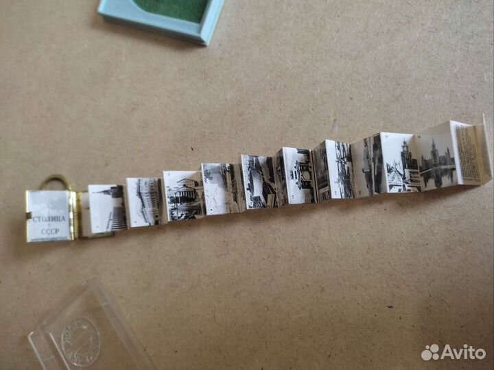 Брелок книжка Москва -столица СССР
