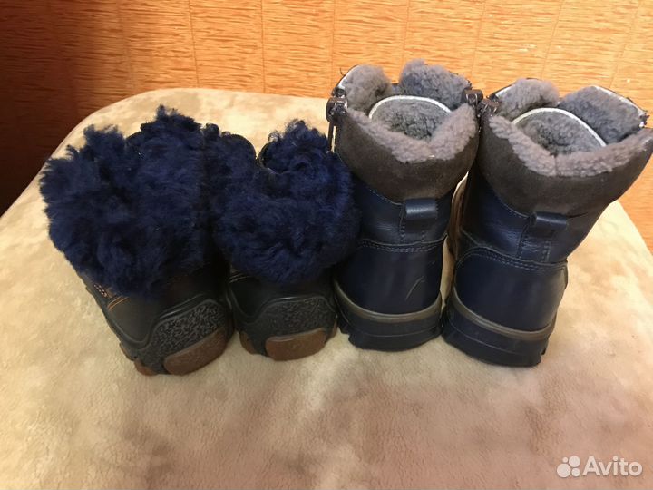 Зимние сапожки пакетом 24
