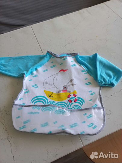 Слюнявчик нагрудник детский для кормления