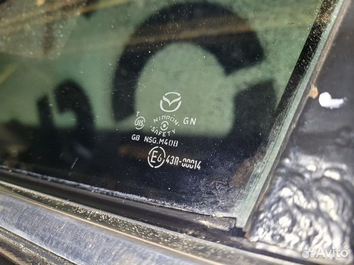 Стекло двери передней левой на Mazda 6 GH