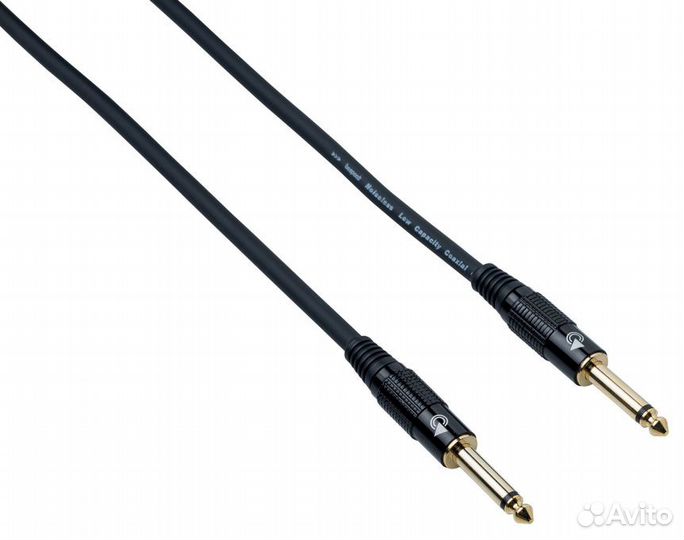 Кабель гитарный Bespeco eajj600 6 m (прямой/прямой