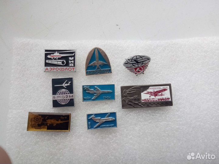 Значки Авиация СССР
