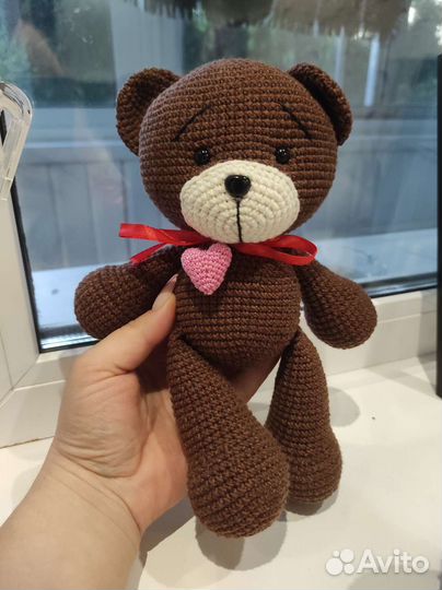Плюшевый медведь ручная работа