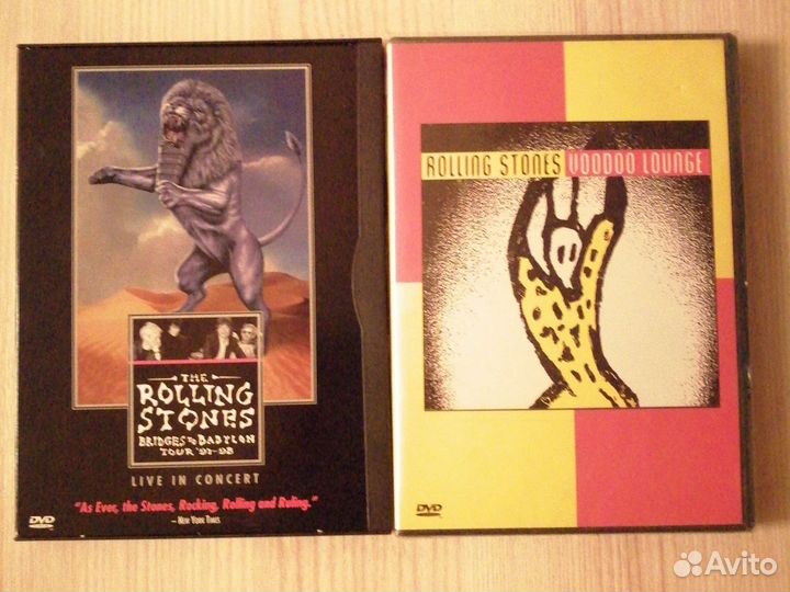 DVD Slade, Rolling Stones, Cirque du Soleil Фирм
