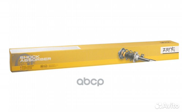 Z00333 амортизатор газовый задний Renault Clio