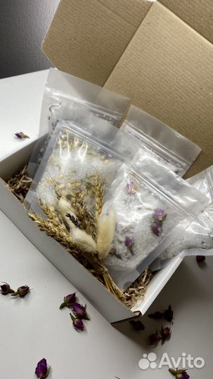 Подарочный набор, морская соль для ванны