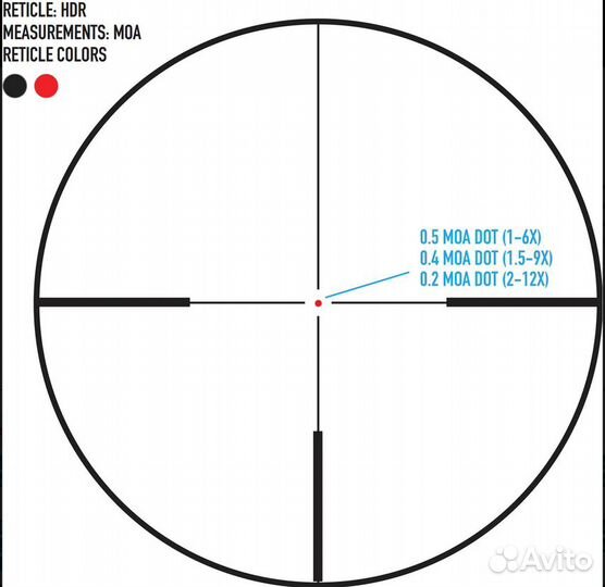 Прицел оптический Sightmark Presidio 1.5-9x45 HDR