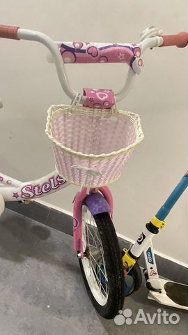 Детский велосипед для девочки 16 объявление продам