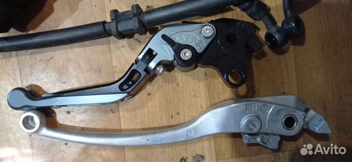 Vfr 1200 X траверса руля. запчасти клипоны
