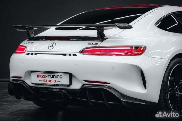 Спойлер стиль AMG GT-R Mercedes AMG GT C190