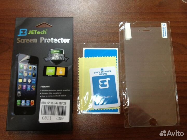 Защитная пленка для iPhone 5/5S/6SE/6 plus - 3 шт