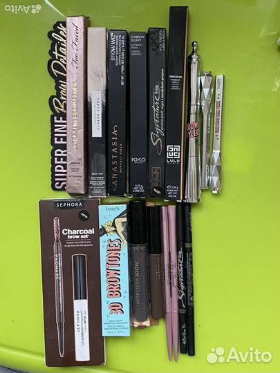 Тени, карандаши, подводки