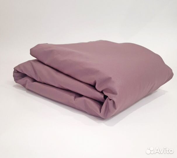 Простыня на резинке сатин