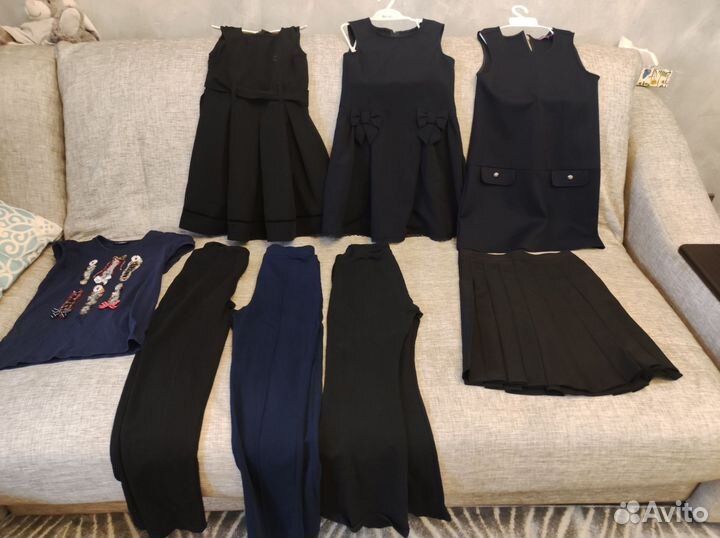 Вещи школьные для девочки 128