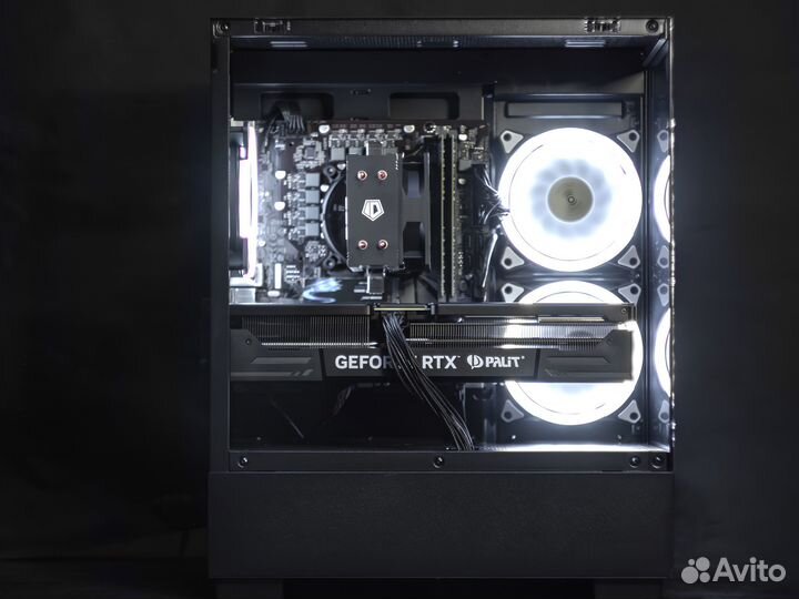 Игровой PC Ryzen 5500 RTX 4070 12GB 2TB+16