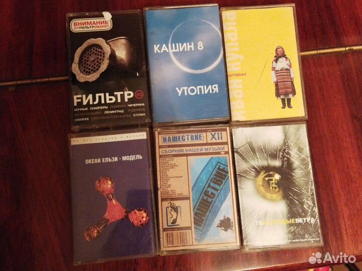 Кассеты в магнитофон