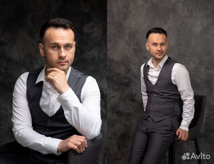 Деловой портрет в студии