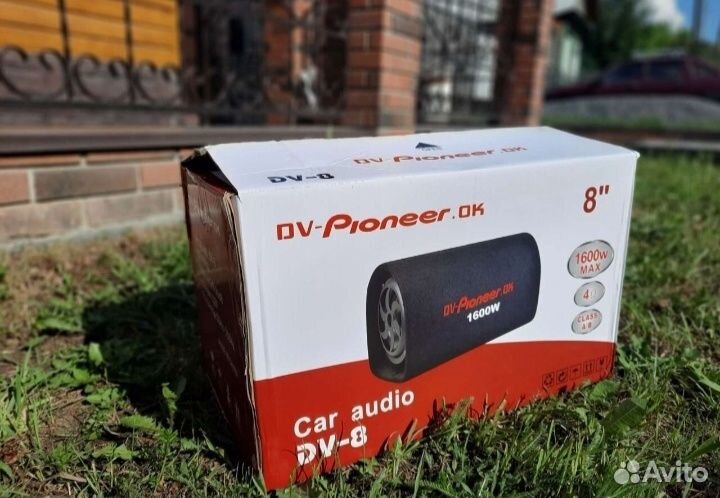 Сабвуфер Активный Pioneer 1600W 8'' Новый Миасс