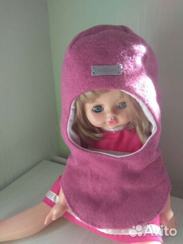 Шапка шлем Dan&dani р. 52 шерсть мериноса