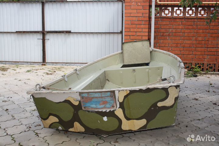 Алюминиевая лодка бу