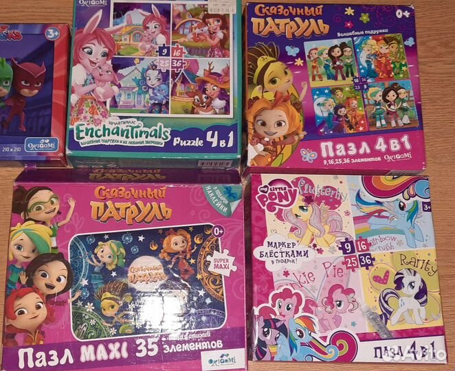 Пазлы для девочки