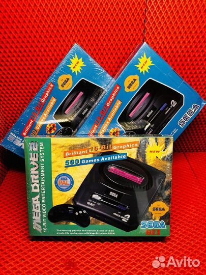 Игровая приставка сега 500 игр