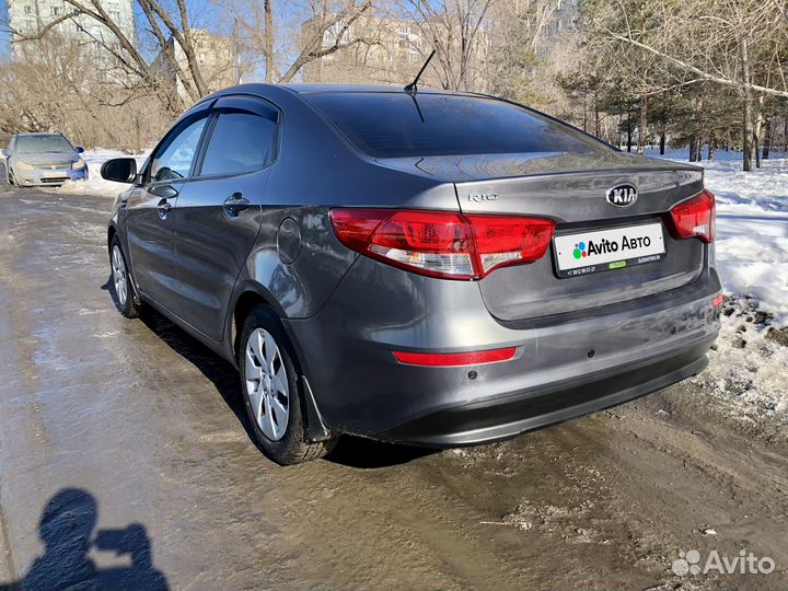 Kia Rio 1.6 AT, 2016, 116 318 км