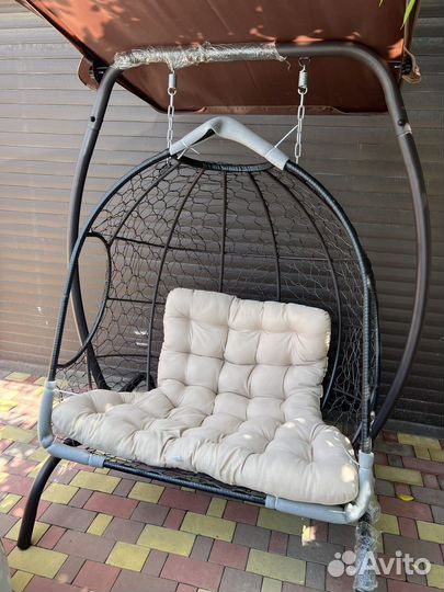 Садовые качели кокон