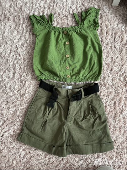 Шорты и блузка