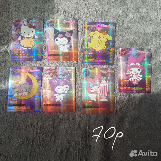 Карточки аниме Санрио, вокалоиды