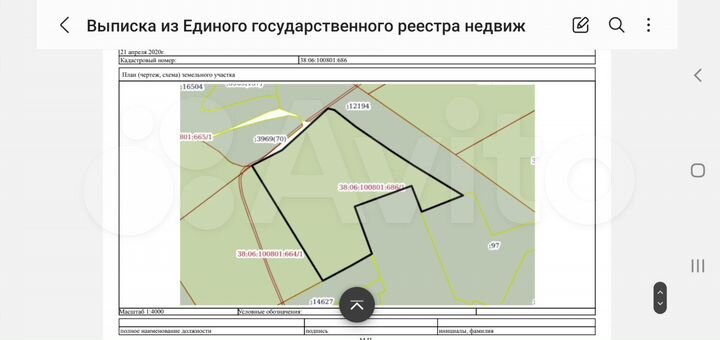 Участок 7,5 га (СНТ, ДНП)