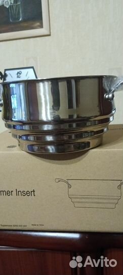 Пароварка Tupperware на 3 диаметра