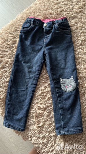 Джинсы утепленные