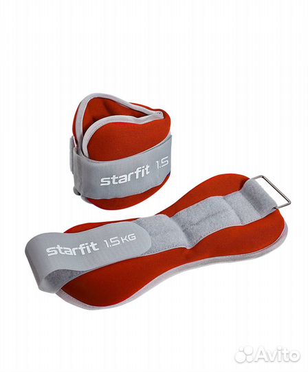 Утяжелители 2х1,5кг, красн./сер., чёрн./син, малин