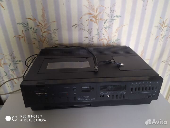 Видеомагнитофон электроника вм 12