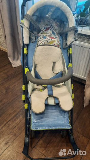 Санки коляска ника 7 3