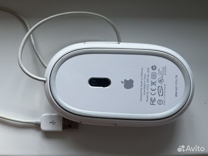 Проводная мышь Apple Wired Mighty Mouse A1152