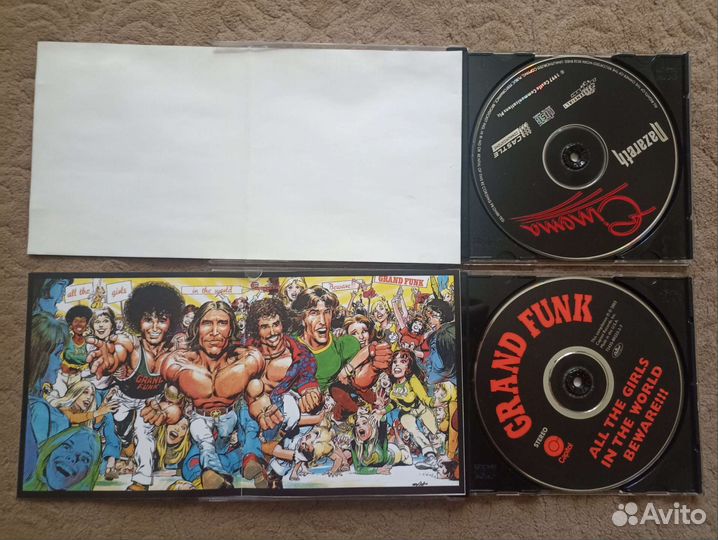 Nazareth,Rainbow,Aerosmith,Grand Funk,ELO