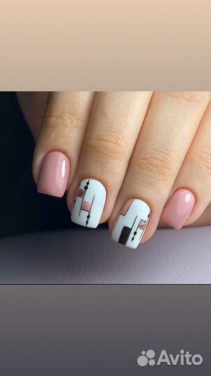 Маникюр с покрытием гель лак