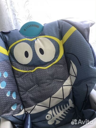 Стульчик для кормления chicco polly