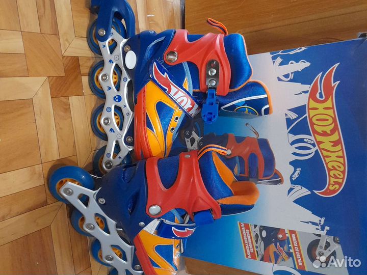 Роликовые коньки детские раздвижные