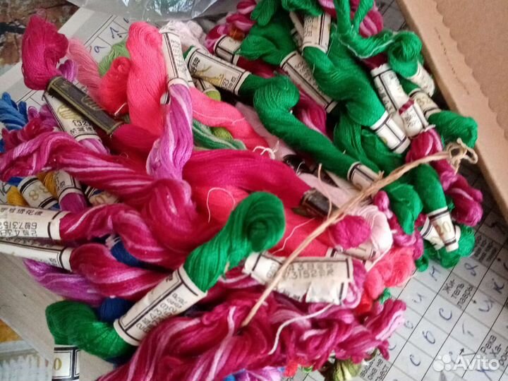 Нитки мулине