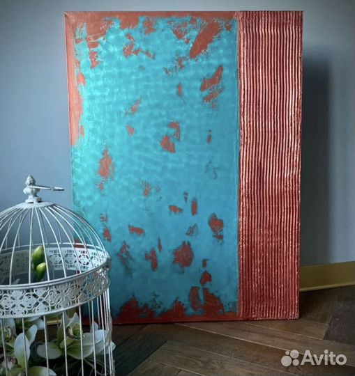 Интерьерная картина текстурная