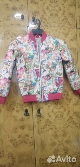 Куртка бомбер на девочку