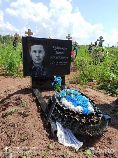 Памятники, ограды, благоустройство мест захоронени