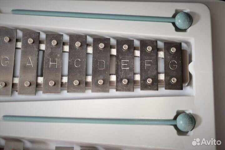 Игрушка гдр, Металлофоны, в родной коробке